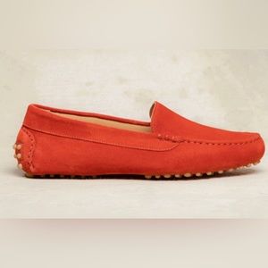 New- M Gemi Felize suede driving loafer